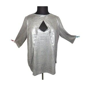 Roaman's Silver Women's Top